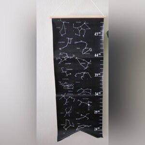 Hanging Constellation Kids’ Growth Chart, NWOT 
Collectible item, 13” x 33”.